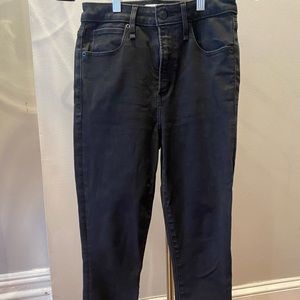 Abercrombie Curve Love - Super Skinny Ankle High Rise - Black